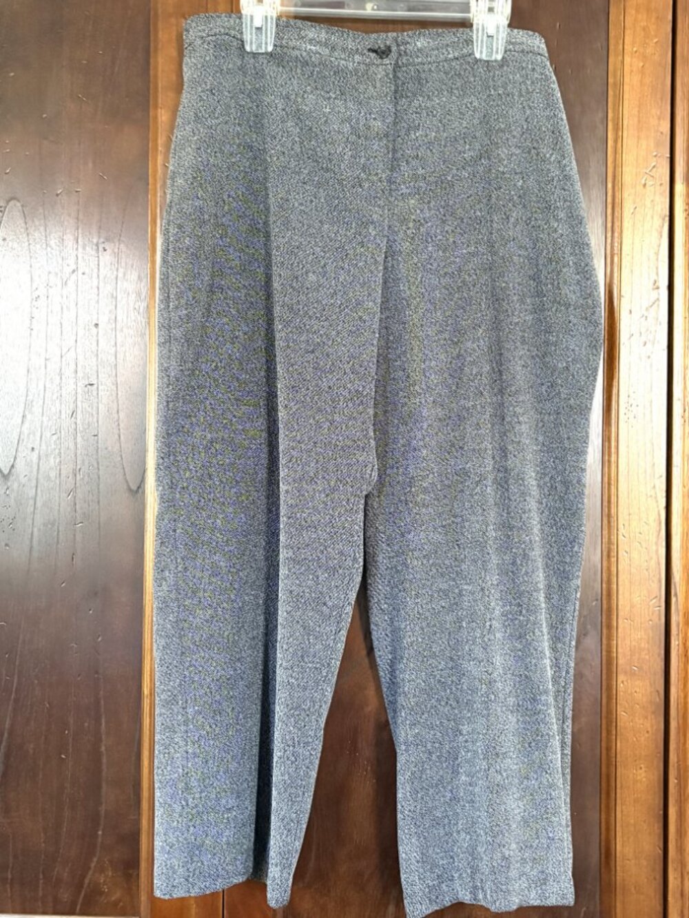 Black/Gray Pants by JM Collection